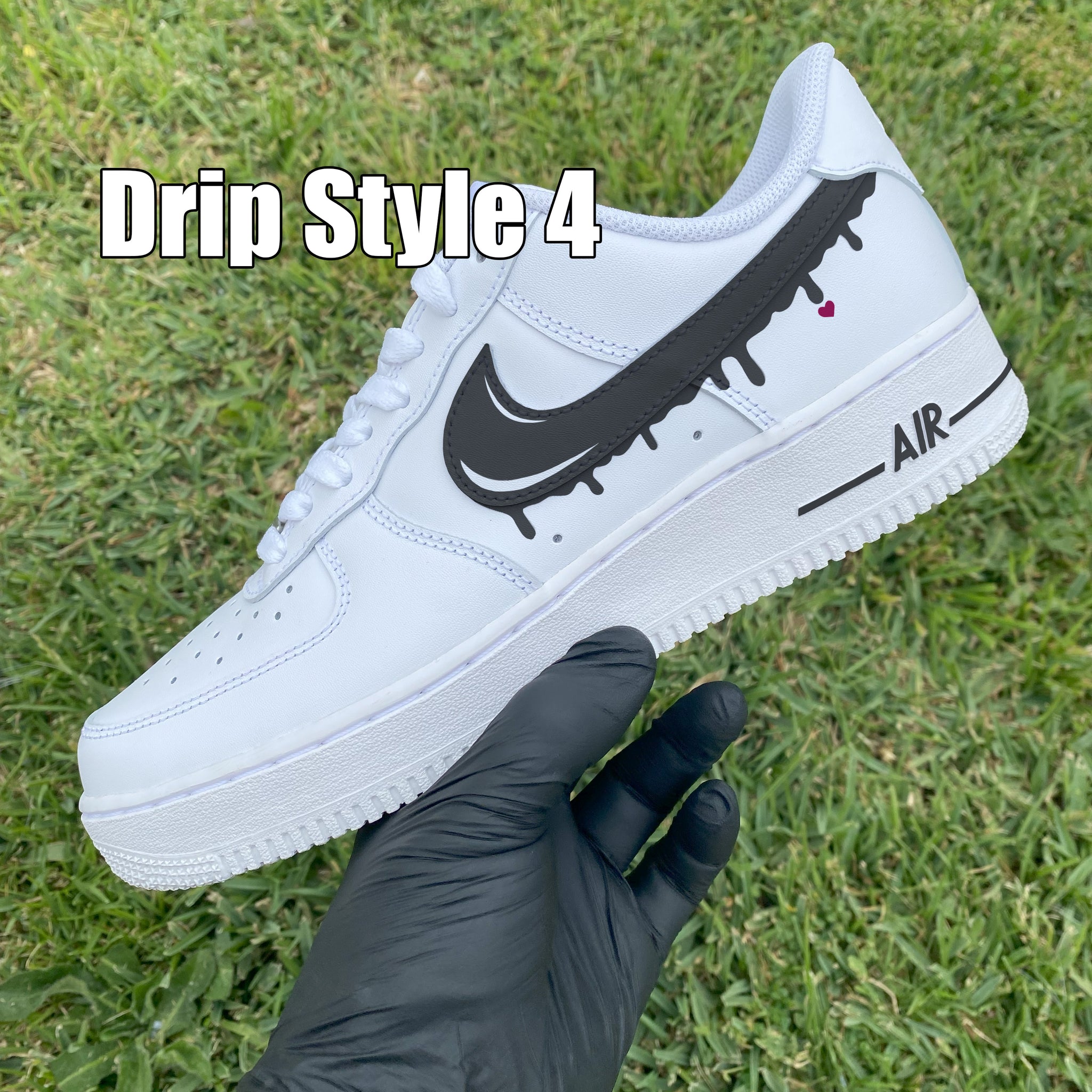 Drip Air Force 1 Custom  Nike shoes air force, Custom shoes diy